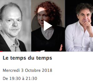 031018 Le temps du temps